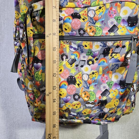 Jansport Trans Emoji Backpack School Multi Emoticon Laptop - Picture 11 of 11